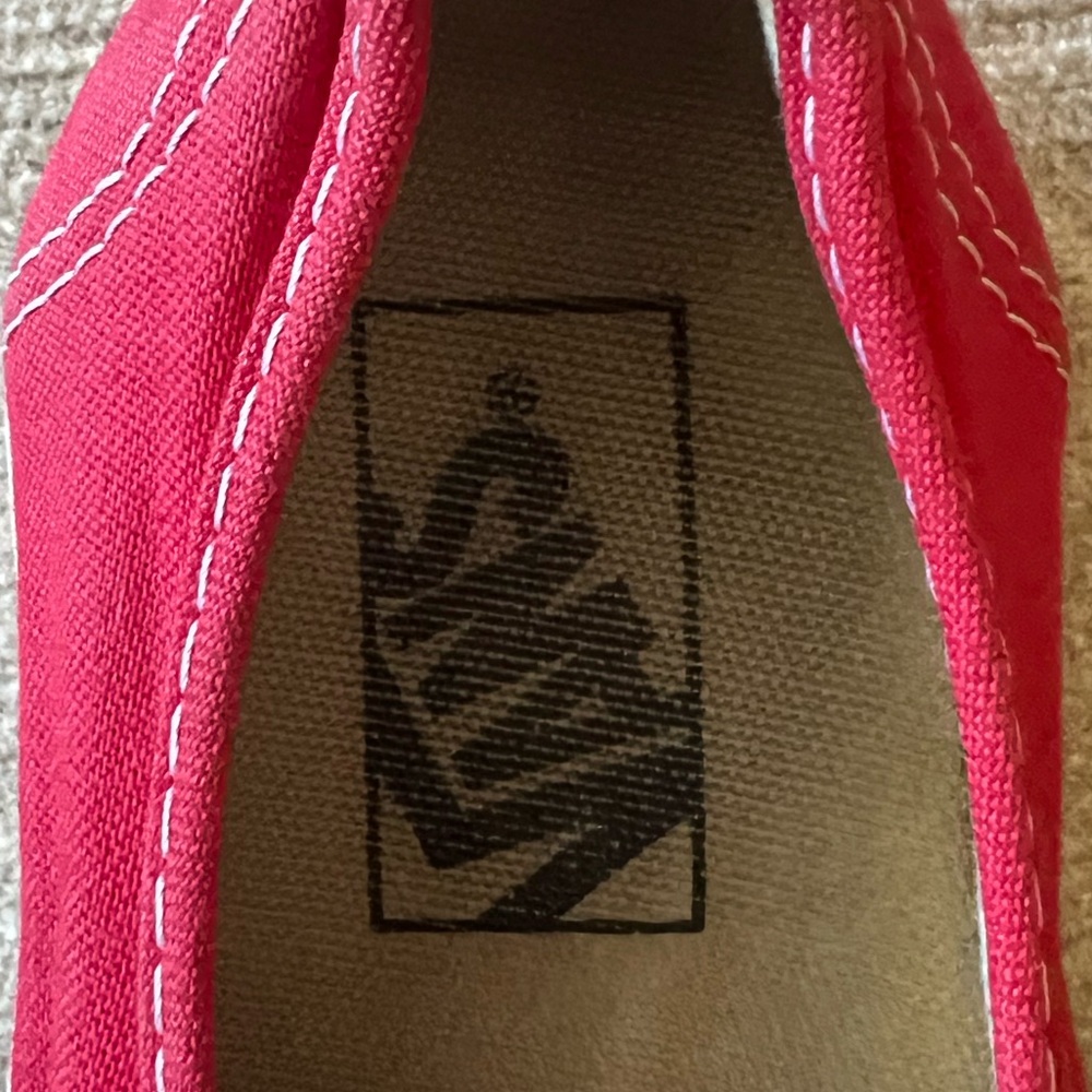 Red Vans - Picture 3 of 7